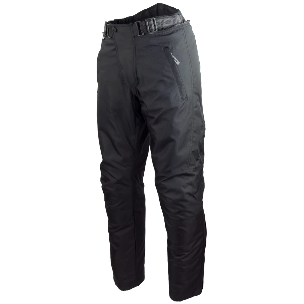 Roleff Unisex Erwachsene 451km Schwarze Motorradhose mit herausnehmbarem Thermofutter Protektoren und Weitenverstellung für Somme, Schwarz, M Kurz EU von Roleff Racewear