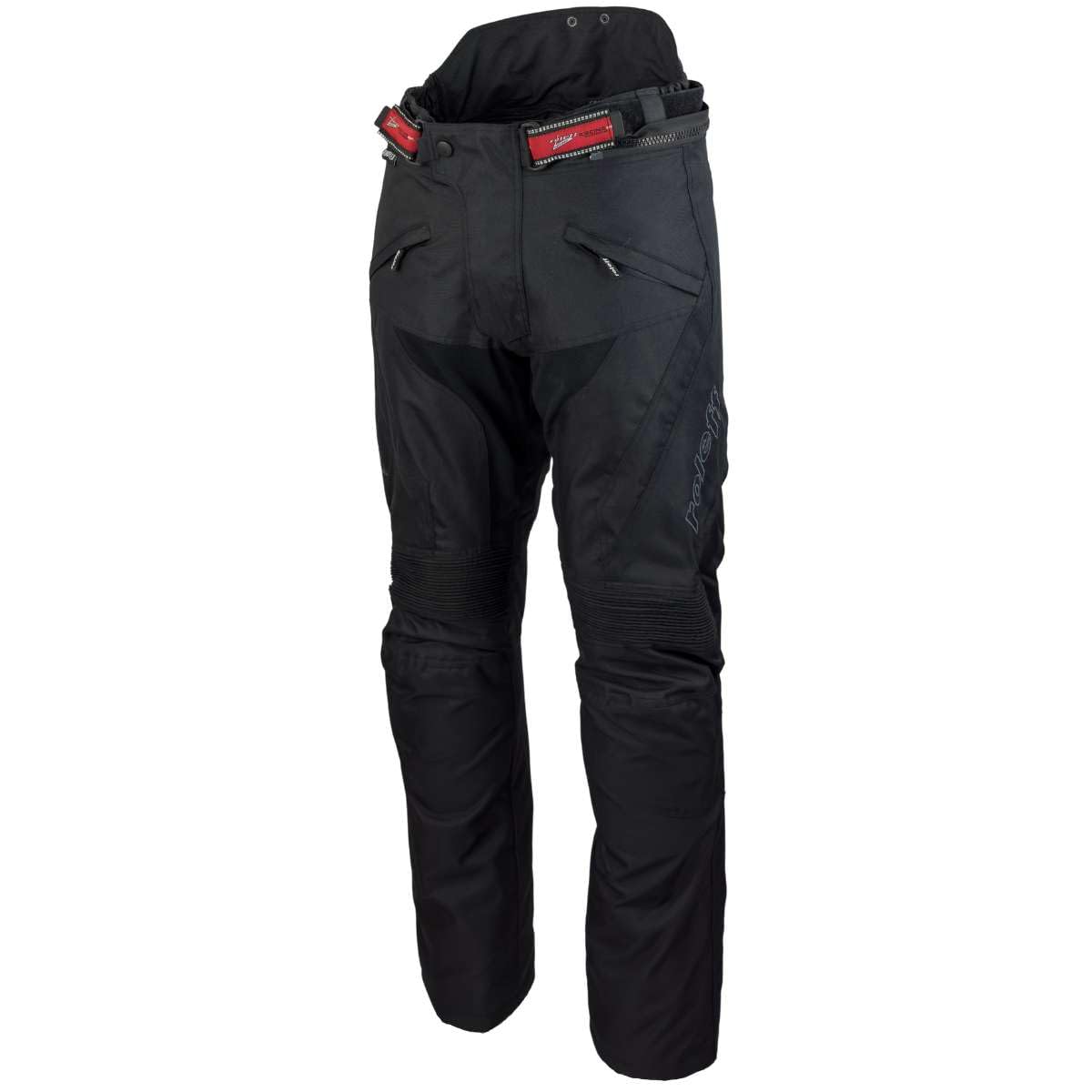 Roleff Racewear Motorradhose/Trägerhose Textil, Schwarz, Größe S von ROLEFF