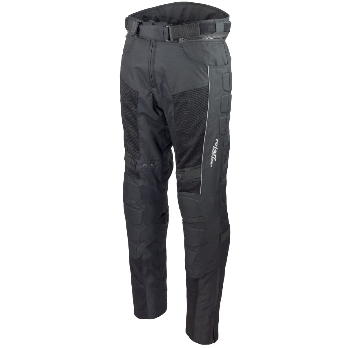 Roleff Racewear Motorradhose Textil/Mesh, Schwarz, Größe XXL von ROLEFF