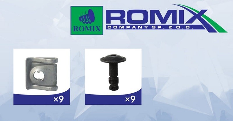 ROMIX Befestigungselement, Motorabdeckung BMW 90240 von ROMIX