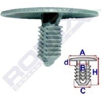 ROMIX Clip B25572  MAZDA,B-Serie Pickup (UN),626 V (GF),626 IV Schrägheck (GE),626 IV (GE),929 III (HC),E-Serie Kastenwagen (SR2) von ROMIX