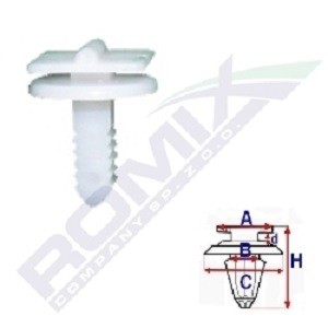 ROMIX Clip FORD C50877 von ROMIX