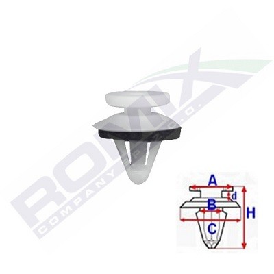 ROMIX Clip MITSUBISHI C70164 MB696120 von ROMIX