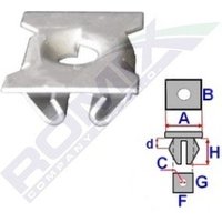 ROMIX Mutter C60303  VW,SKODA,SEAT,Golf IV Schrägheck (1J1),Golf V Schrägheck (1K1),PASSAT Variant (3B6),Golf IV Variant (1J5),Lupo (6X1, 6E1) von ROMIX