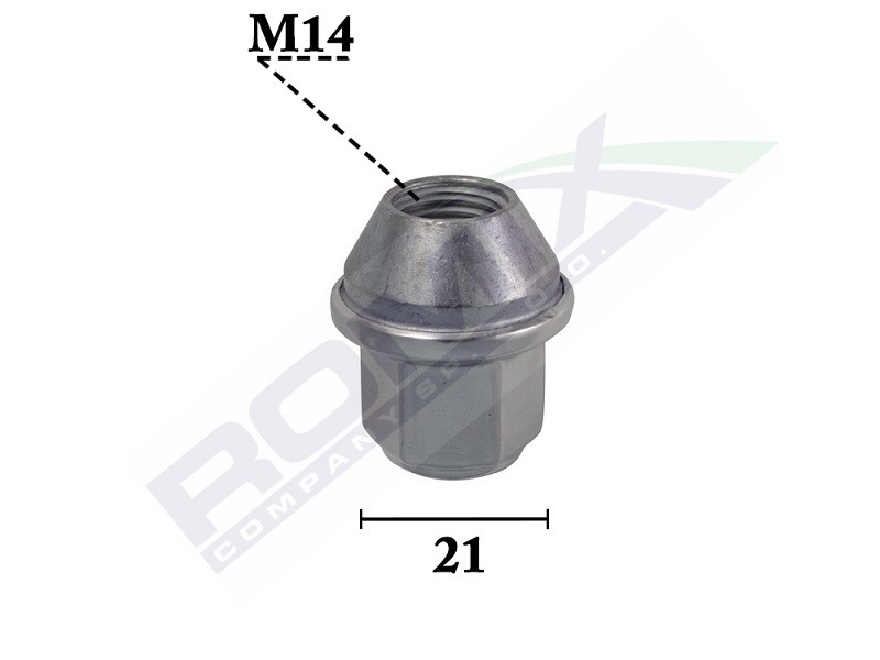 ROMIX Radmuttern FORD,FORD USA C70595 5275544,ACPA1012JXA Radmutter von ROMIX