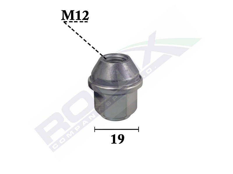 ROMIX Radmuttern FORD C70594 ACPA1012DXB,2179620,5114407 Radmutter ACPA1012DXA von ROMIX