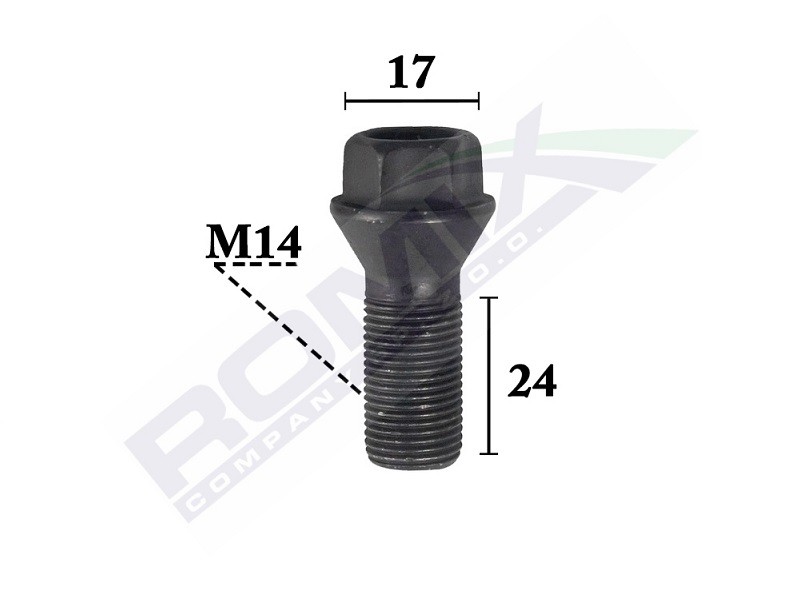 ROMIX Radschrauben BMW,TOYOTA,MINI C70600 36136774896,36136781151,36136890324 Radschraube von ROMIX