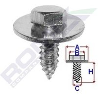 ROMIX Schraube C60469  MERCEDES-BENZ,190 (W201),S-Klasse Limousine (W126),E-Klasse Limousine (W124),S-Klasse Limousine (W140) von ROMIX