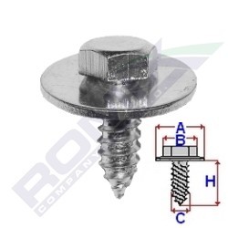 ROMIX Schraube MERCEDES-BENZ C60469 A0009906836 von ROMIX