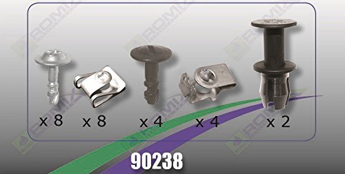 Schrauben/Clips für Unterfahrschutz von ROMIX