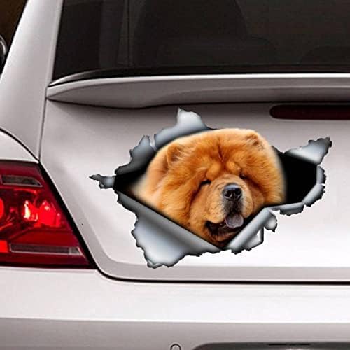 ROMOER 2PCS Hundeaufkleber, Autodekoration, Hundeaufkleber, Hundeaufkleber, Hundeaufkleber Laptop Koffer Accessoires Auto -Aufkleber Aufkleber Lustiger Auto Autohalter Aufkleber von ROMOER