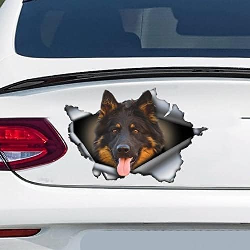 ROMOER 2pcs Hundauto -Aufkleber, Hundemagnet, Hundeaufkleber Laptop Koffer Truck Accessoires Auto Aufkleber Aufkleber Aufkleber Aufkleber Aufkleber Für Frauen Autoaufkleber von ROMOER