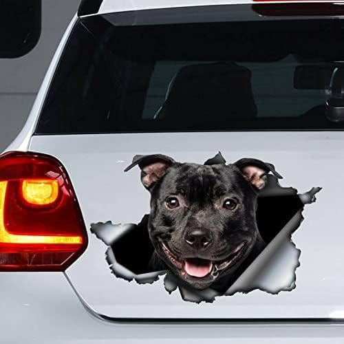 ROMOER Alanz 2 PCS Black Dog Decal, Hund, Hundeaufkleber, Autodekoration von ROMOER