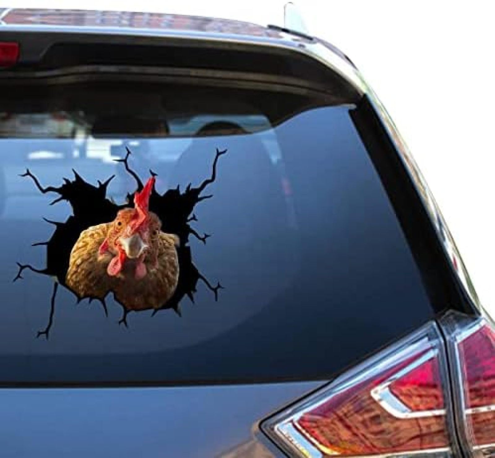 ROMOER Huhn Vinyl Aufkleber Huhn Aufkleber Auto Kleine Huhn Aufkleber Vynal Fahrzeuge Aufkleber Für Farmer Bumber Kühlschrank Aufkleber von ROMOER