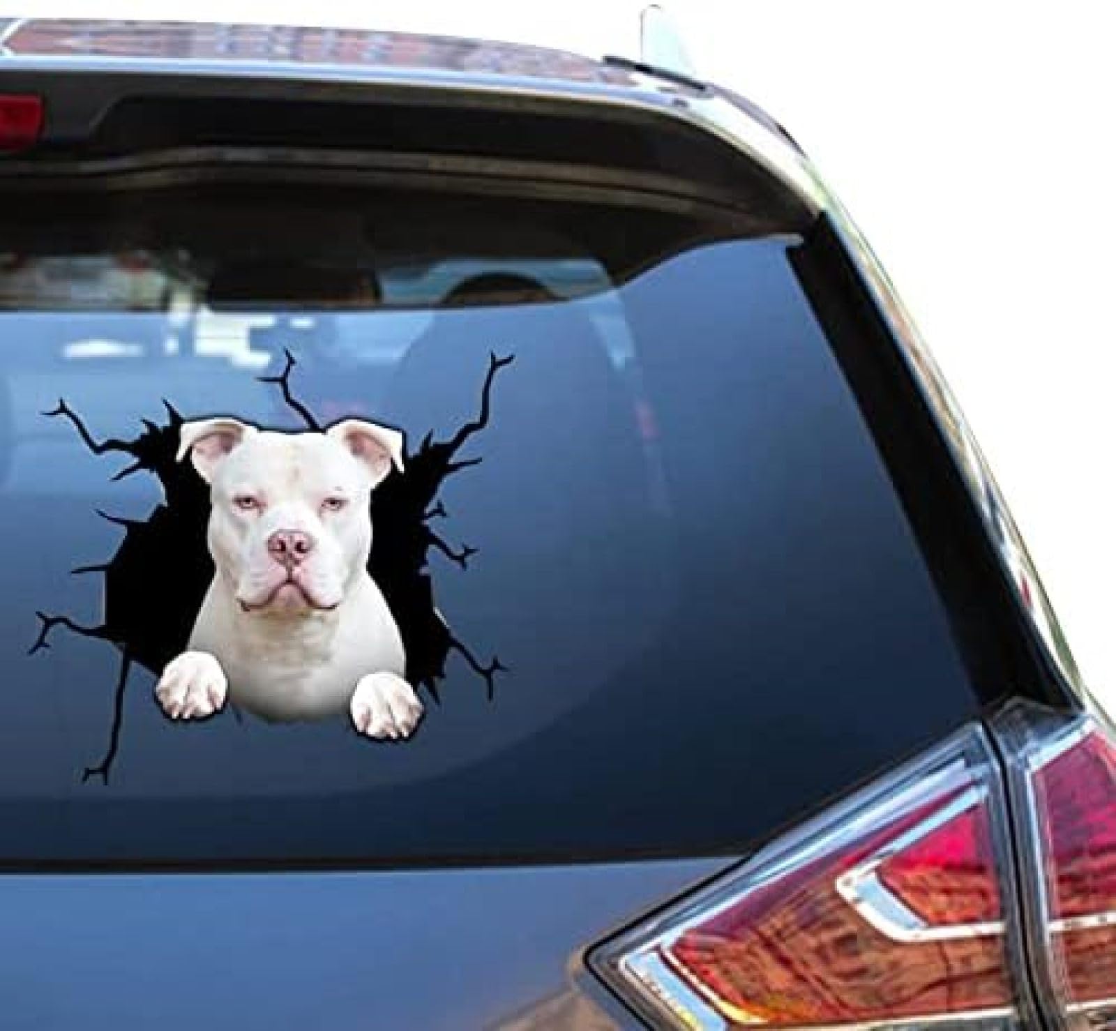 ROMOER Pitbull Papa Aufkleber Pitbull Aufkleber Hundeaufkleber Pitbull Vynl Aufkleber Pitbull Autoaufkleber Aufkleber Hundeaufkleber Transparenter Autoaufkleber Für Gesichter Vynl Autoaufkleber von ROMOER