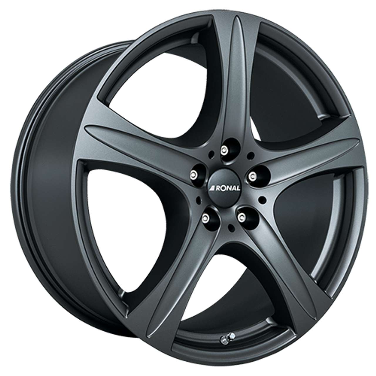 RONAL RONAL R55 SUV mattschwarz 8.5Jx18 5x120 ET45 von RONAL