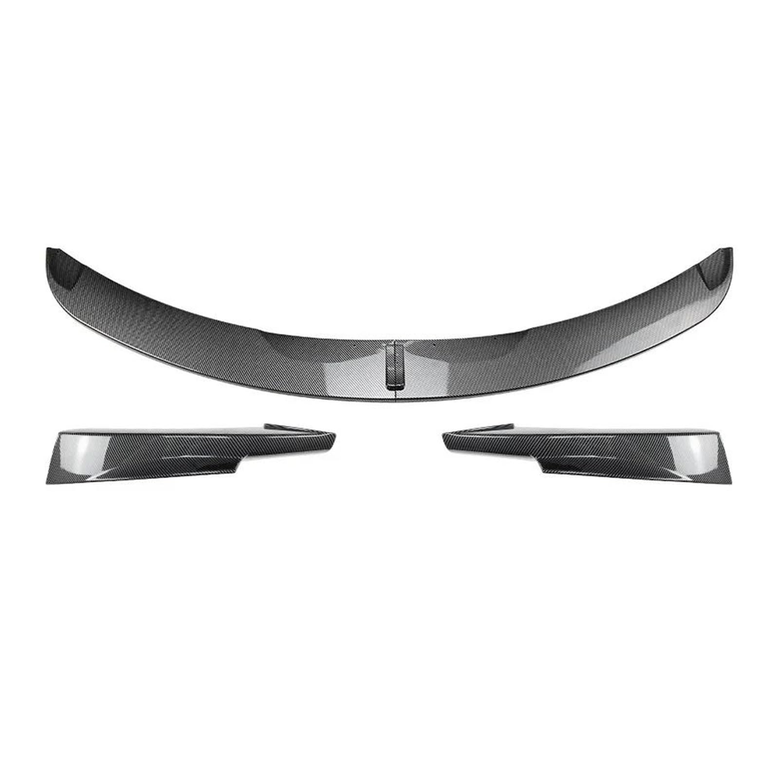 Rear Wing Spoiler Für 3er E90 E91 320i 330i M-Tech LCI 2009–2012 Frontstoßstangen-Seitensplitter-Abdeckungslippe, Luftauslass, Ansaugspoiler, Schutzverkleidung(Carbon Look,1 Set.) von RONGCH