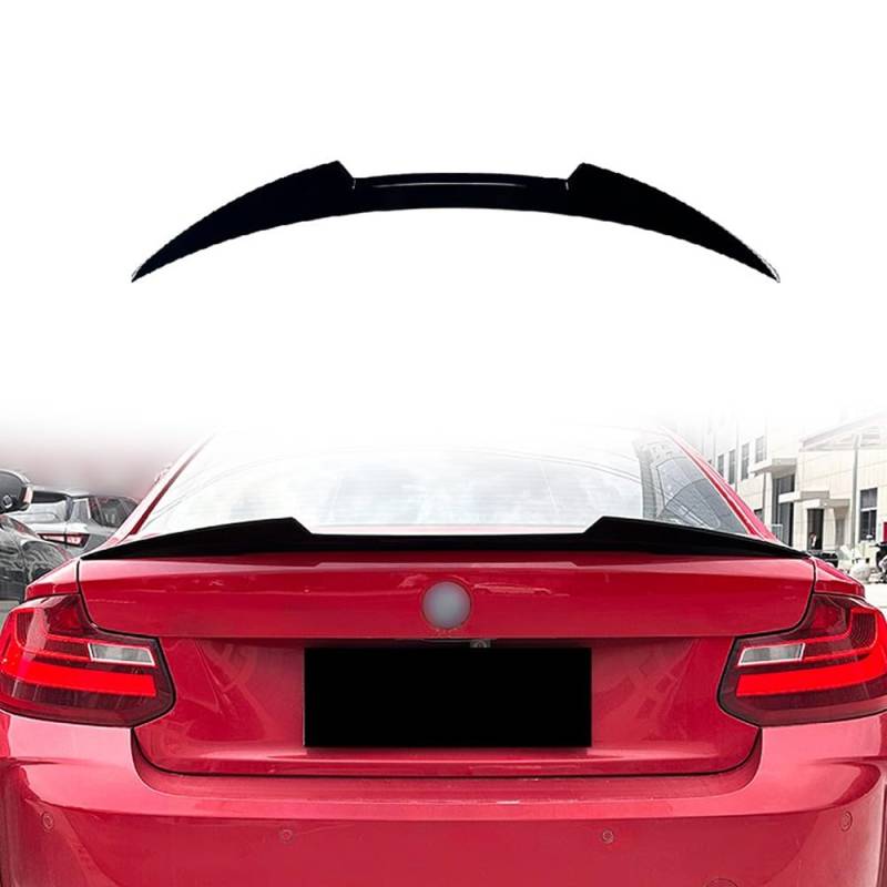 Auto Heckspoiler für BMW 2 Series 2015-2019 F22 F87 M4,Auto Kofferraum Heck Spoiler,Spoiler Heckspoiler Heckflügel Car Tuning Accessories, Verschleißfest und Kratzfest(Color:A) von RONGESAEFS