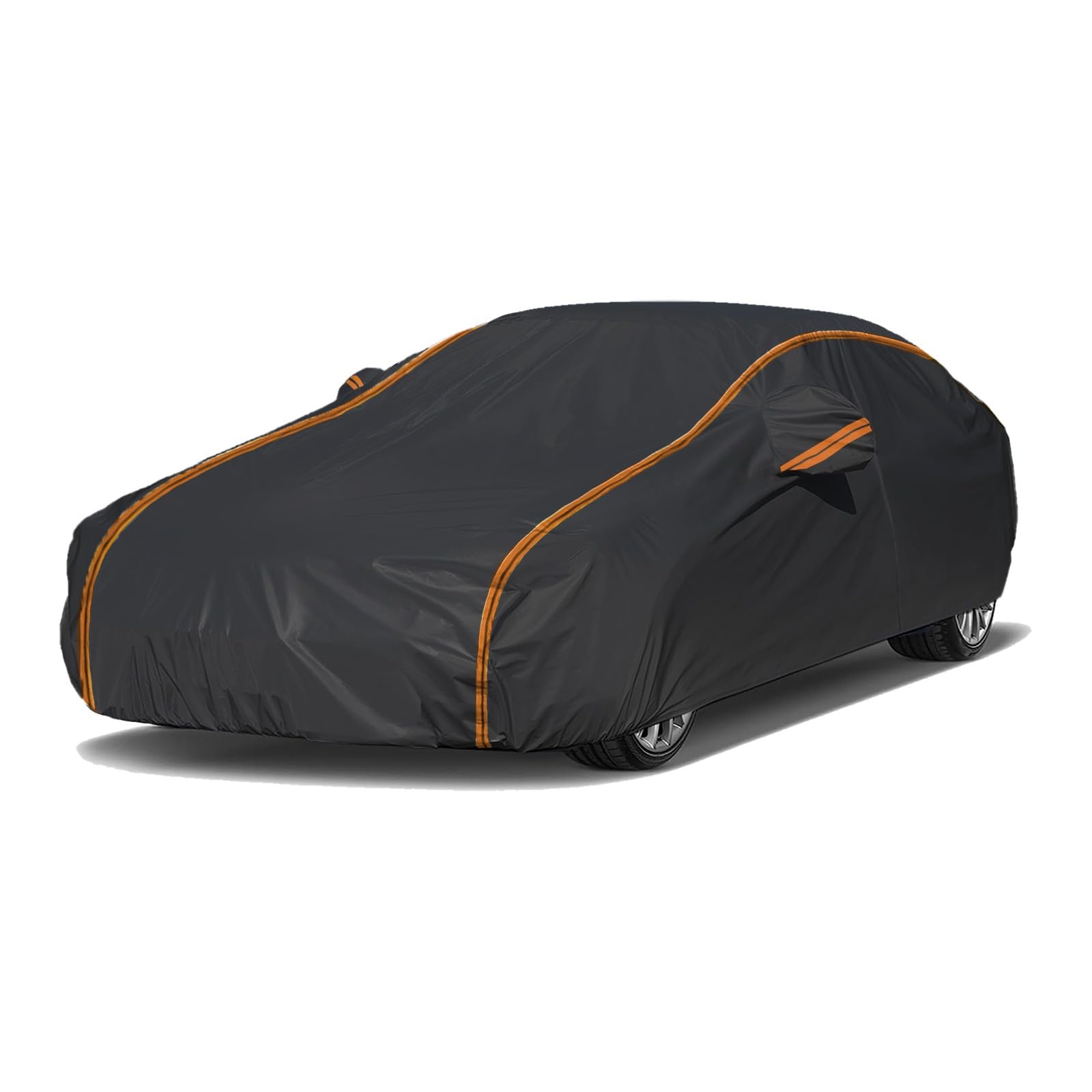 Autoabdeckung Outdoor für 𝗙𝐨𝗿𝗱 Fiesta Active 2017-2021 (406.8 x 175.6 x 149.8cm) Wetterfeste Autoabdeckung,UV-Schutz für den Außenbereich Atmungsaktive Autoabdeckung von RONGESAEFS