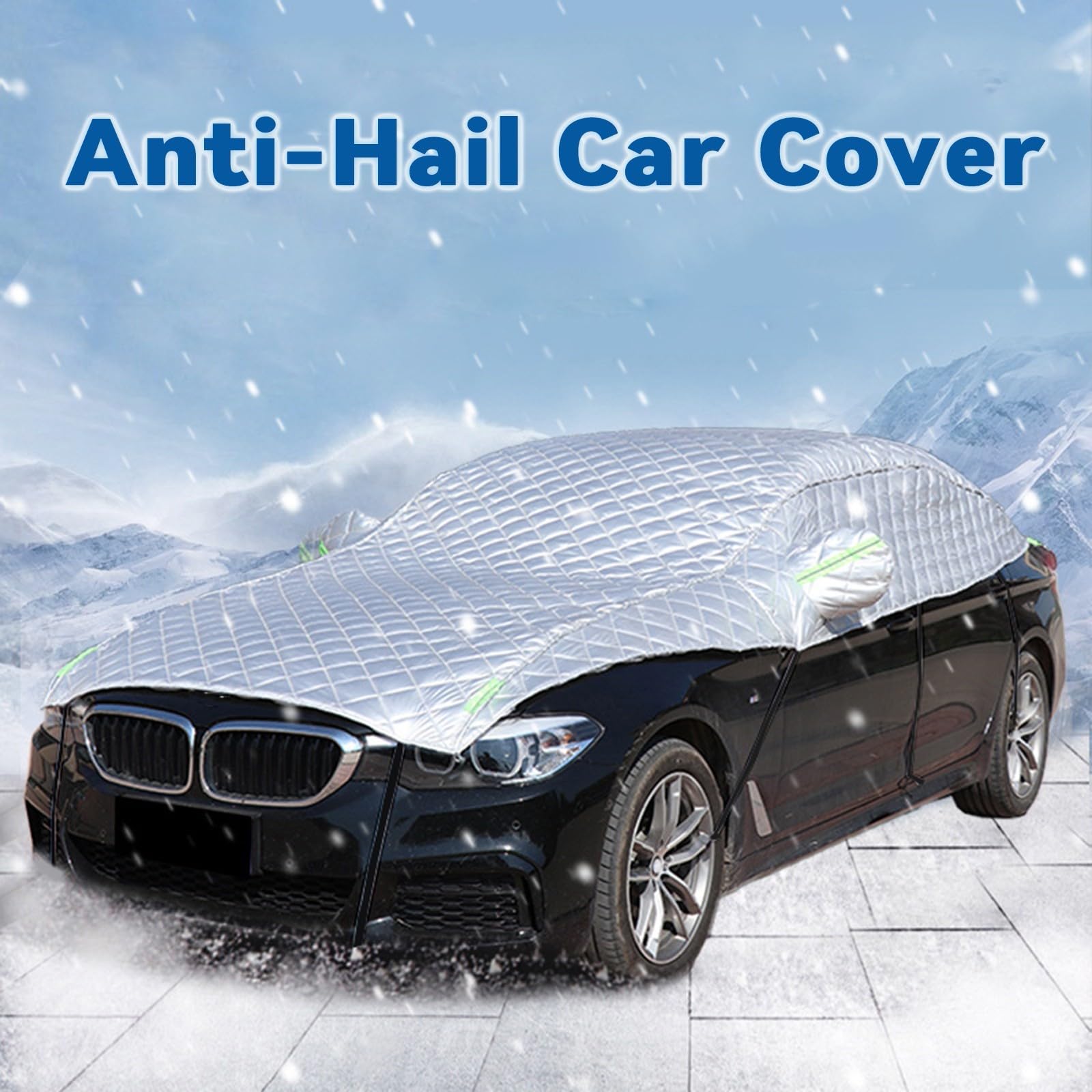 Autoabdeckung für BMW X1 X2 X3 X3M, Auto hagelschutz Abdeckung, wasserdichte, Sonnen-, Schnee- und staubdichte, Autoabdeckung aus verdickter Baumwolle(Size:X3) von RONGESAEFS