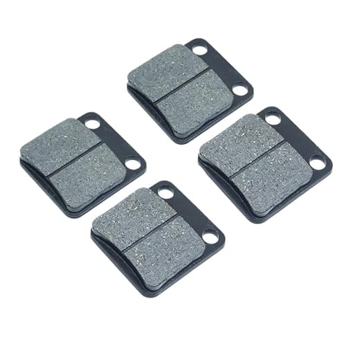 For 400 Eiger 2002-2007 400F 4WD 2002-2005 ATV Bremsbeläge Vorne Hinten Bremsbacken Kit Set LTF400 LTA400 LTF400F(2x Front Brake Pads) von RONGHYL