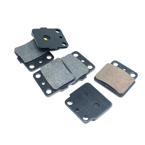 For LTZ400 Quad Sport 400 Z400 Ltd 2003-2014 Vorne Hinten ATV Bremsbeläge Set Kit LT-Z400 LT-Z400F LT-Z400Z(2 Front Brake Pads) von RONGHYL