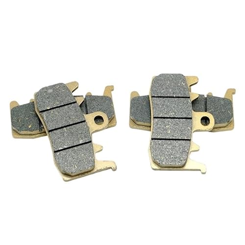 For Z 1000 ZR1000 2020 2021 2022 2023 Motorrad Vorne Hinten Bremsbeläge Kit Set(2x Front Brake Pads) von RONGHYL