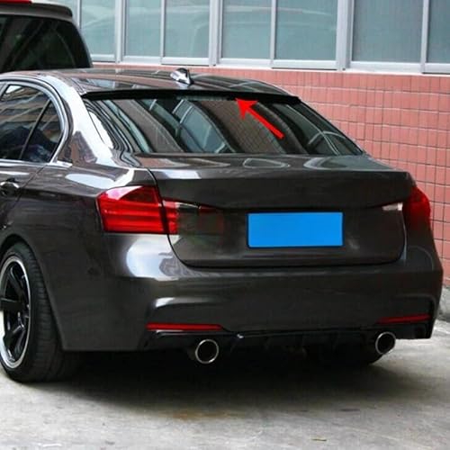 Heckspoiler Autos Für F30 F35 F80 320 325 330 Heckscheibe Dach Auto Spoiler Flügel ABS Schwarz Carbon Tuning Zubehör Styling Heckspoiler Flügel von RONGHYL