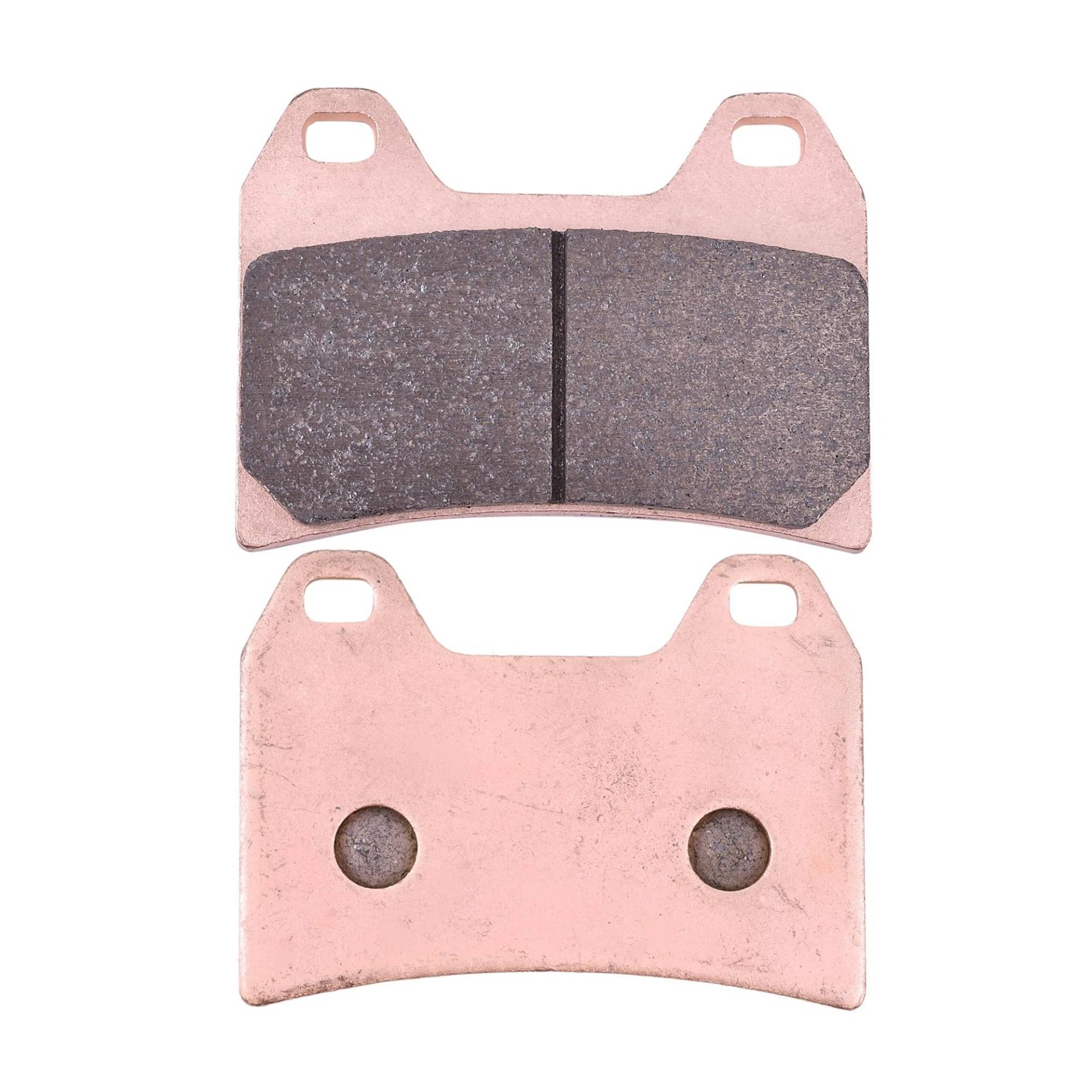 Vordere hintere Bremsbeläge for 1100 California Special von KD131645 / 2Pin Pad Fixing Sport Stone Metal Vintage 1100 190(1pair Copper Front) von RONGHYL