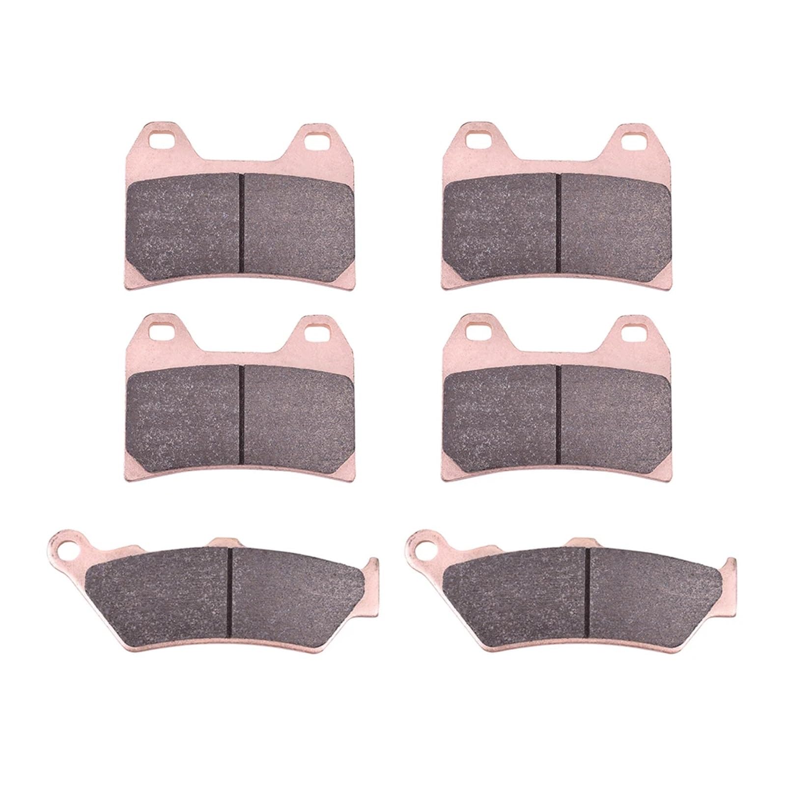 Vordere hintere Bremsbeläge for 1100 California Special von KD131645 / 2Pin Pad Fixing Sport Stone Metal Vintage 1100 190(1set Copper Based) von RONGHYL