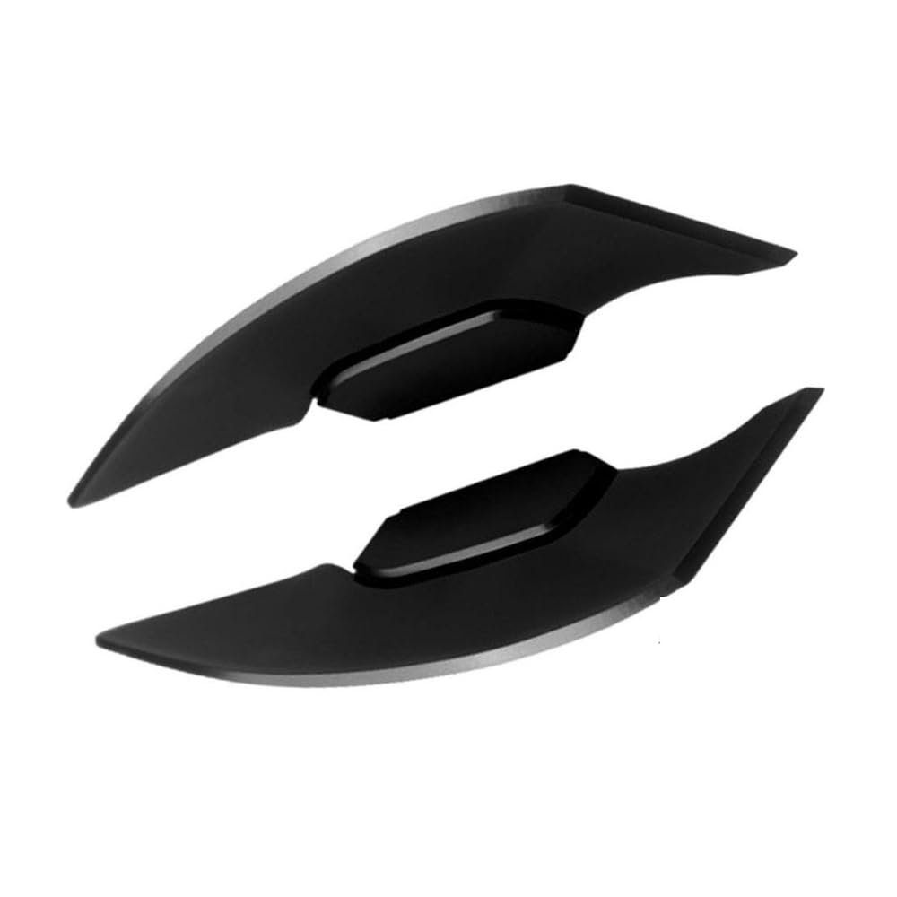 flügelspitze Motorrad verkleidung Motorrad Frontspoiler Seitenverkleidungen Winglets Fester Windflügel Aerodynamischer Spoiler Universalmotorrad von RONGHYL