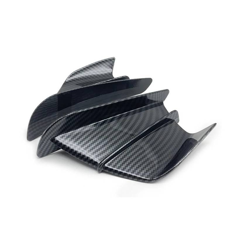 flügelspitze Motorrad verkleidung Universal Motorrad Winglet Aerodynamische Spoiler Flügel Mit Für Yam&aha Für Su&zuki Für Ka&wasaki Motorrad Dekoration Aufkleber von RONGHYL