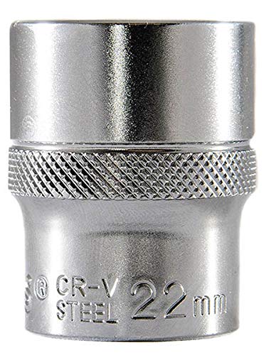 Steckschlüsseleinsatz 1/2”, 6-kant, 22 mm von ROOKS