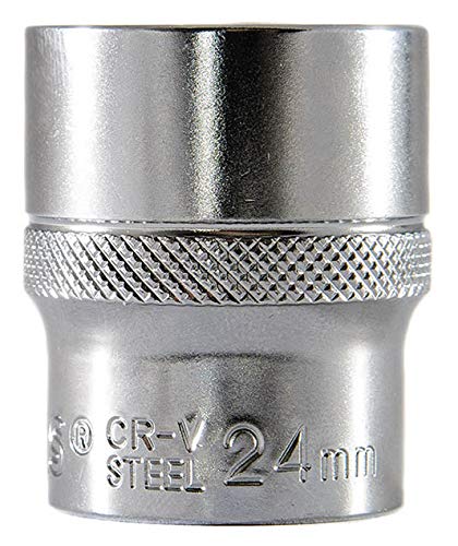 Steckschlüsseleinsatz 1/2”, 6-kant, 24 mm von ROOKS