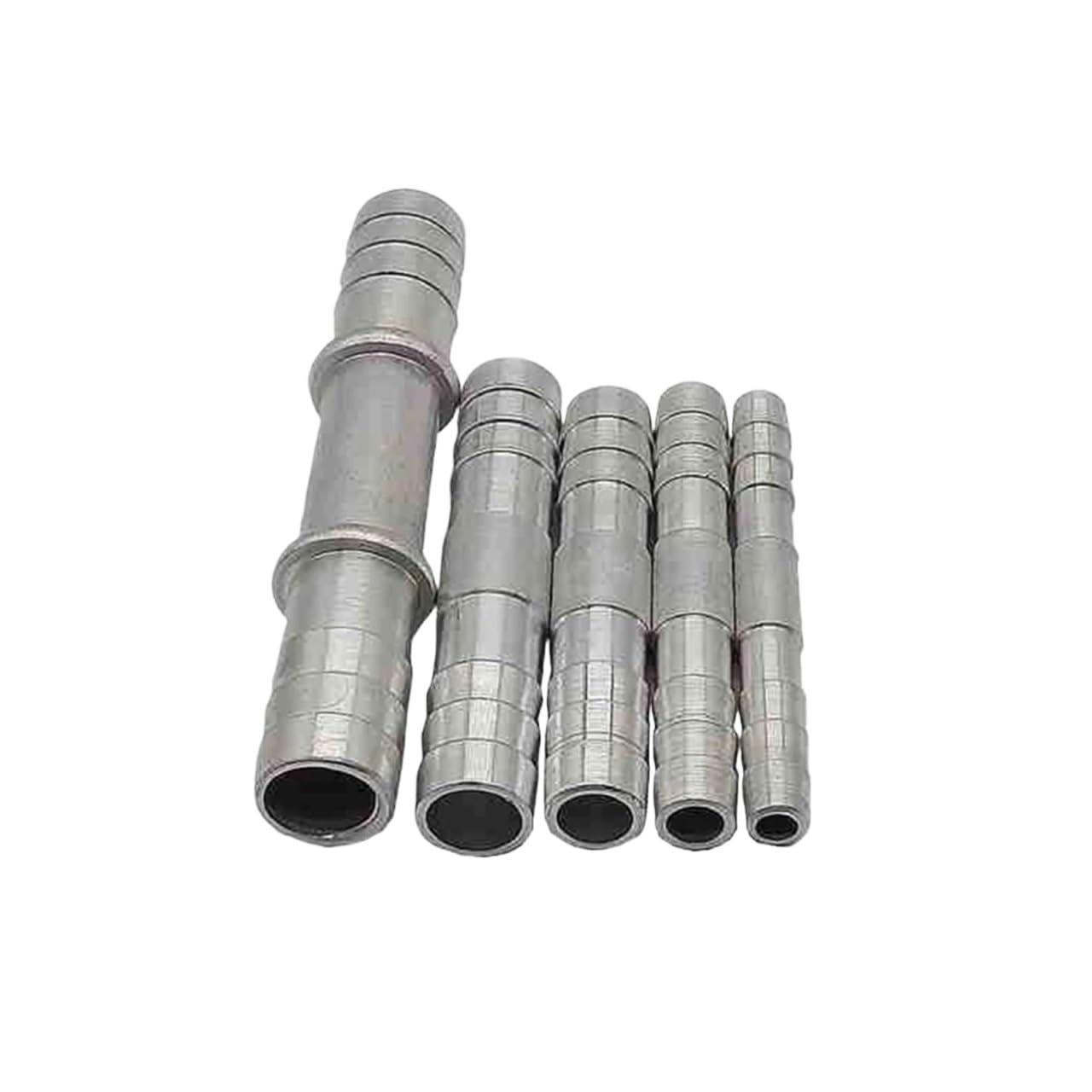 Xwang Store 5Pcs A/C Schlauch Barb Gerade Splice Push-In Fitting Aluminium 8 11 13 16 17MM gerade Splice Barbed Fitting Zubehör von ROOKSTA