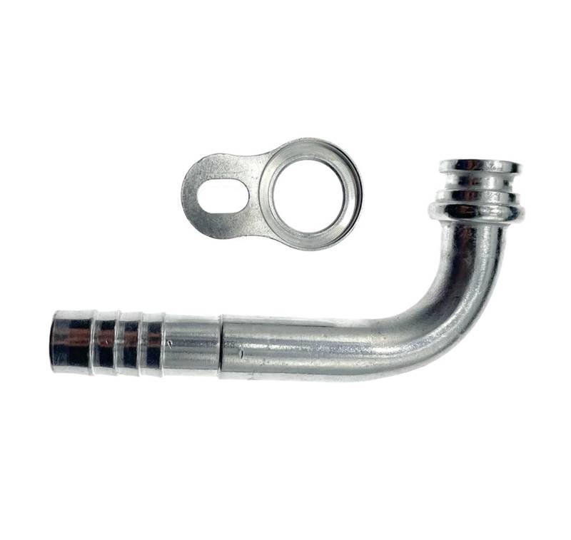 Xwang Store Kfz-Klimaanlage, Aktiver Plattenanschluss, Kühler-Verdampfer-Adapter, R134a-Befestigungsschlauch, Gerade Gebogen(14mm 90 Degrees) von ROOKSTA