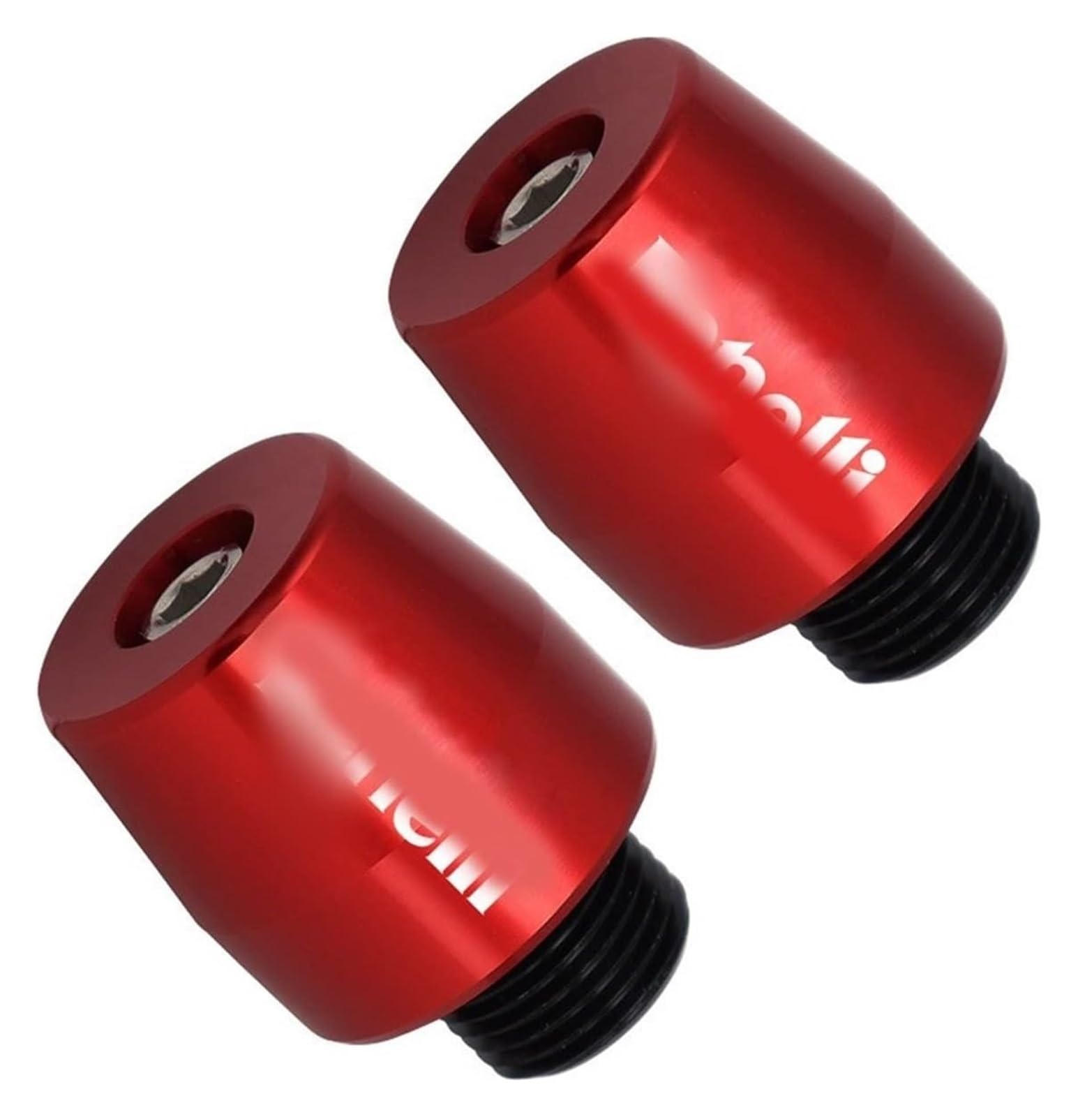 Für B&enelli Für Leoncino500 Für Leonine Für LeonineX 752S 752 S Motorrad CNC Aluminium Lenkergriffe Lenkerkappe Endstopfen Lenkerendstopfen(rot) von RORLL