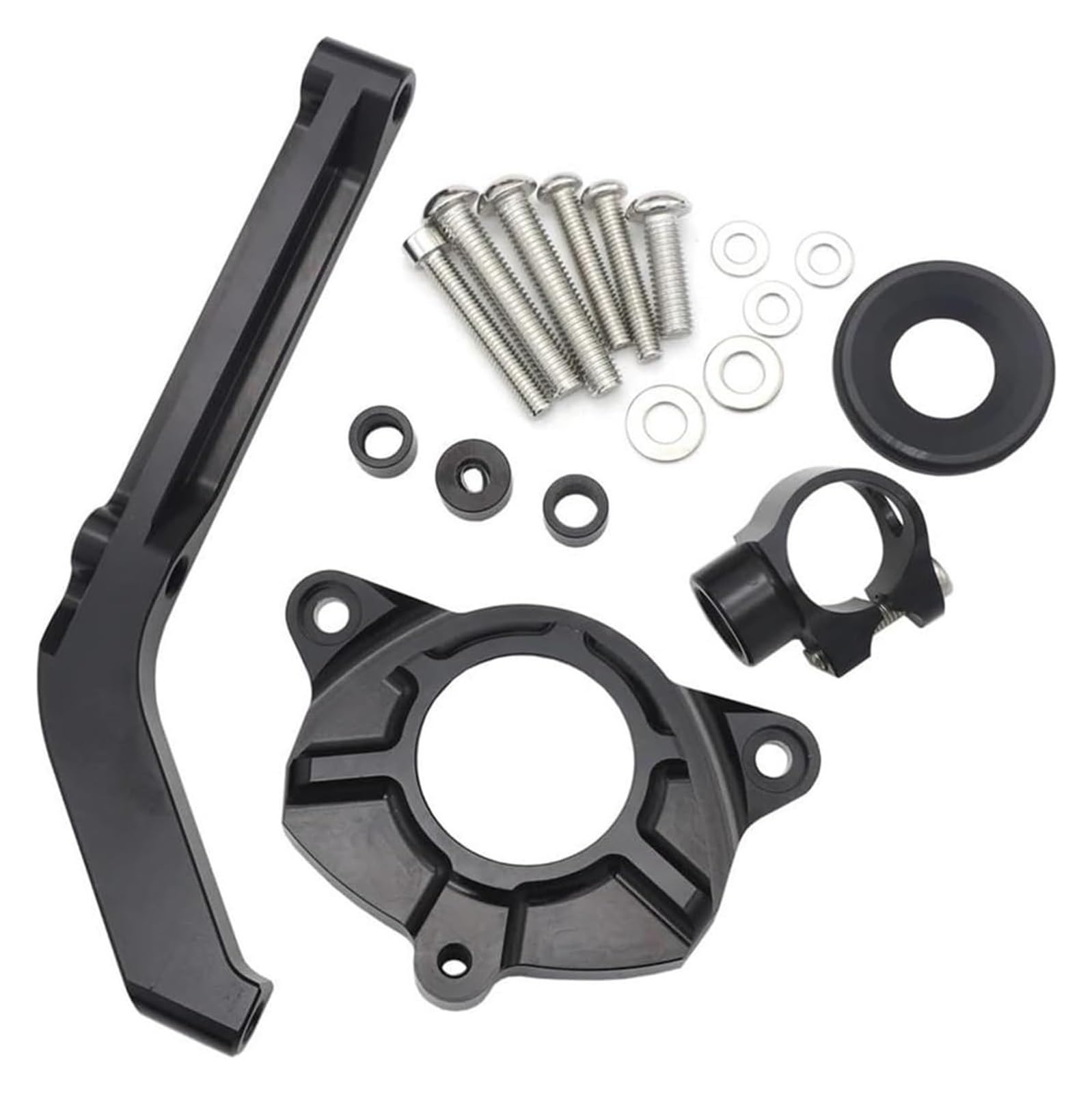 Für Kawa&saki Z1000 2014-2019 Motorrad Aluminium Legierung Einstellbare Lenkung Dämpfer Stabilisator Halterung Montage Kit Motorrad Dämpfer Stabilisator(Bracket 2) von RORLL