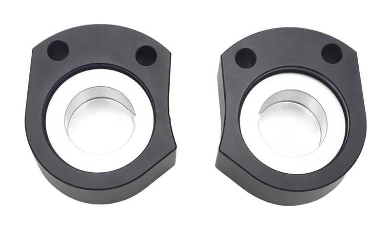 Motorrad Lenkererhöhung Für Kawa&saki Für ZX-14R Für ZZR1400 2006-2018 Motorrad Lenker Riser Clamp Bar Mount Adapter Motorrad Bar Riser(Schwarz) von RORLL