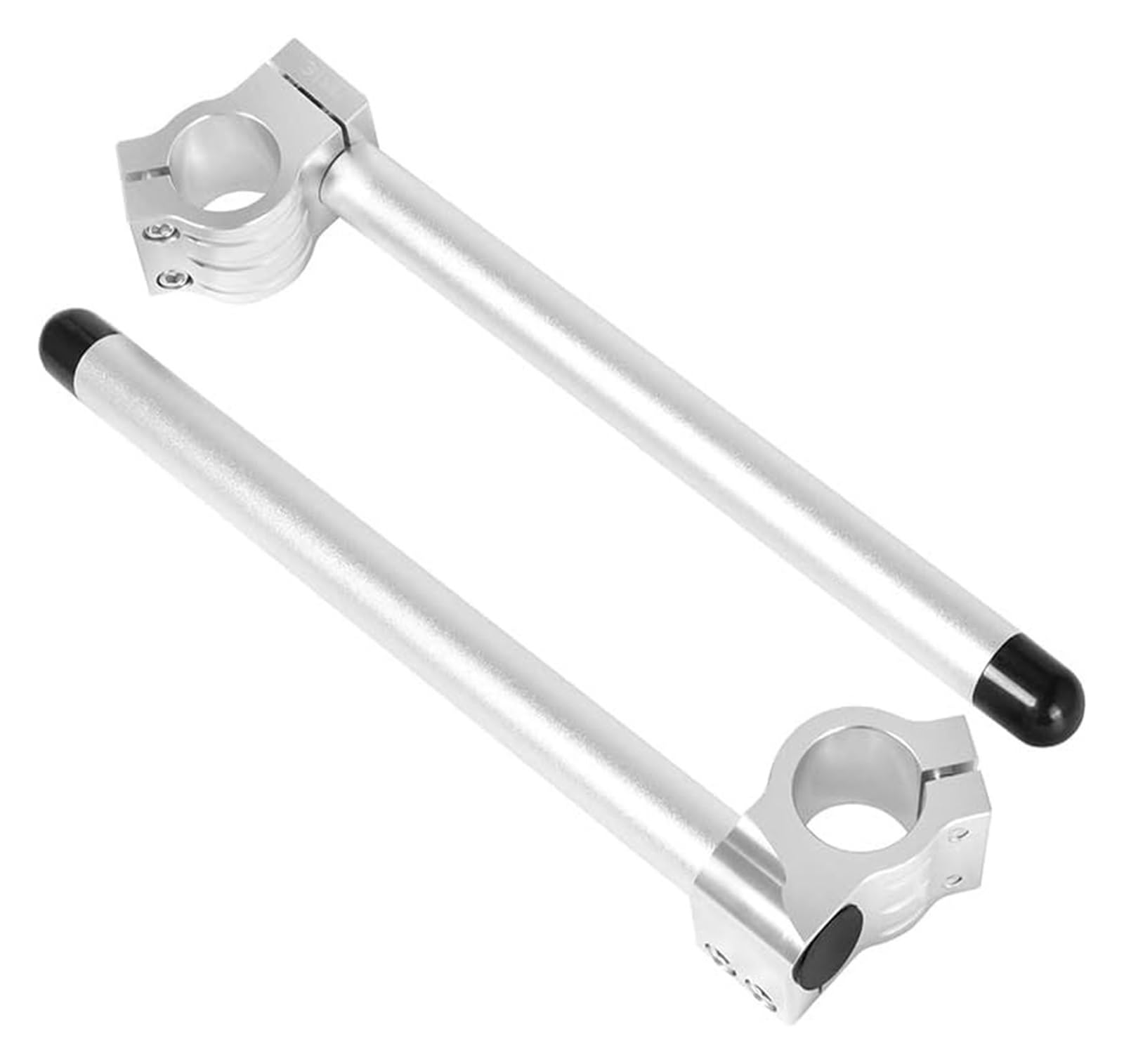 Motorrad Lenkererhöhung Für Universal Für H&Arley Chrome Gabel Rohr Motorrad Clip Auf 7/8 "CNC Lenker 31-51mm Regelmäßige Riser Aluminium Griff Bar(39mm) von RORLL