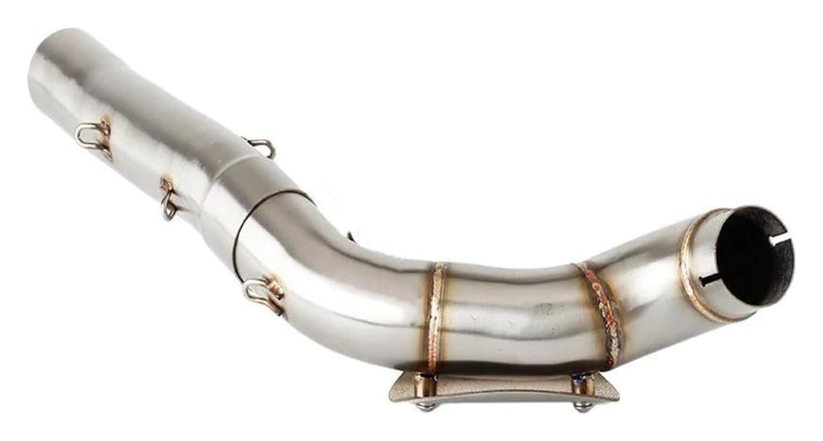 Motorrad Mittleres Auspuffrohr Für Y&Amaha Für Tenere 700 T7 T700 XTZ 700 2019-2023 Slip-on Motorcycle Auspuff Flucht Muffler Mid Link Pipe 51mm Motorrad Auspuff Mittelrohr von RORLL