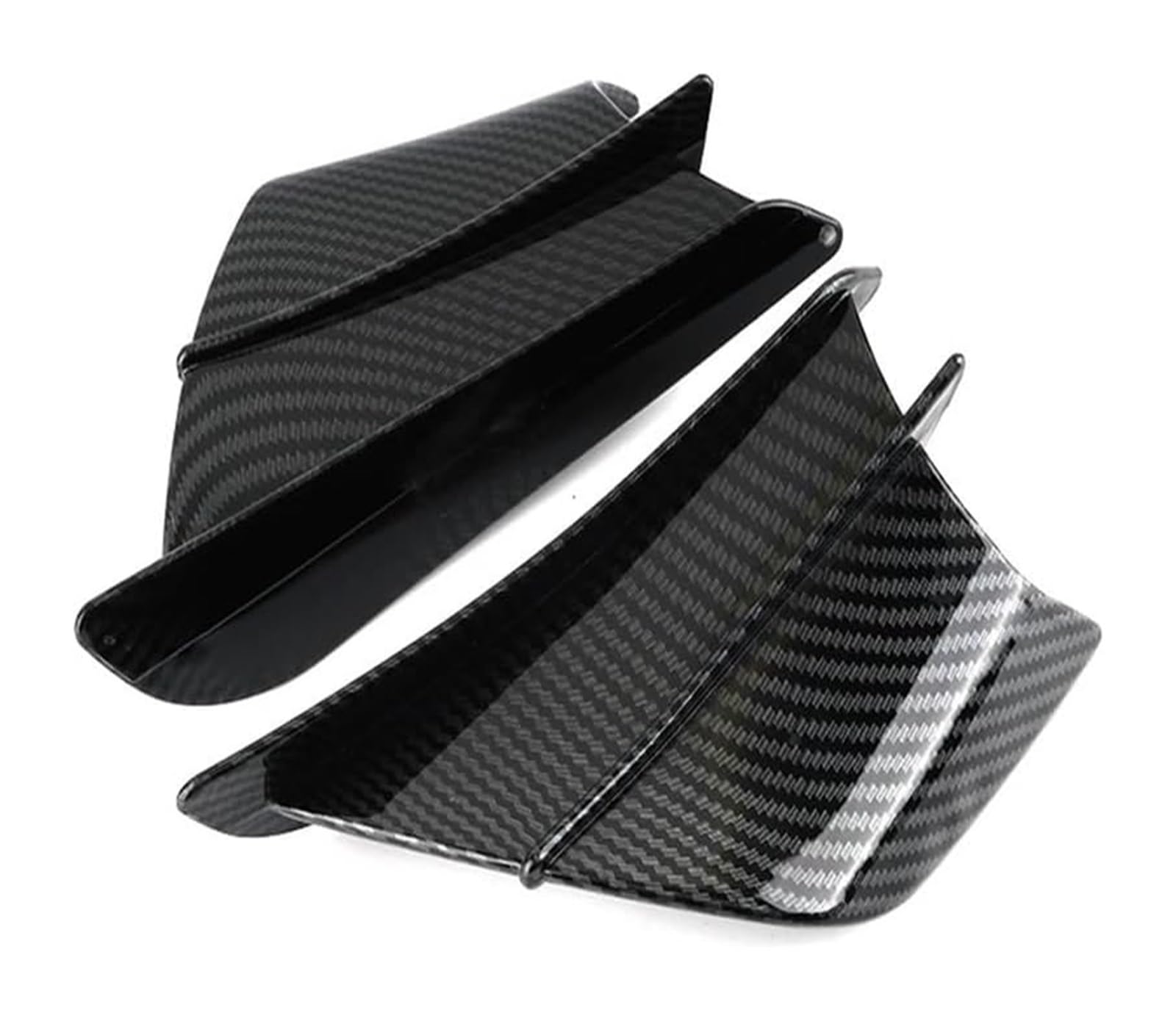 Motorrad-Seitenluftkanal Für A&prilia Für RSV4 X Für Tuono Für V4 660 RS660 Für RS250 Motorrad Verkleidung Seite Winglet Aerodynamische Flügel Deflektor Spoiler(Carbon Fibre) von RORLL