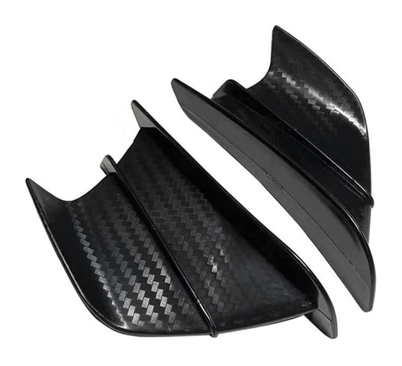 Motorrad-Seitenluftkanal Für A&prilia RSV4 Für Factory RSV4 RSV4R RSV4RR RS50 RS125 RS250 Motorrad Winglet Aerodynamische Flügel Kit Spoiler(Matte Carbon Look) von RORLL