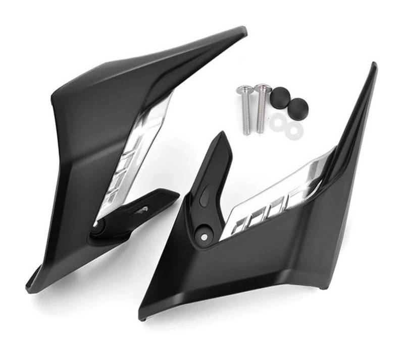 Motorrad-Seitenluftkanal Für CB650R 2019–2023 Seitenflügel-Panel-Abdeckung Winglets Gugelrahmen Motorrad-Verkleidungs-Kits(Silber) von RORLL