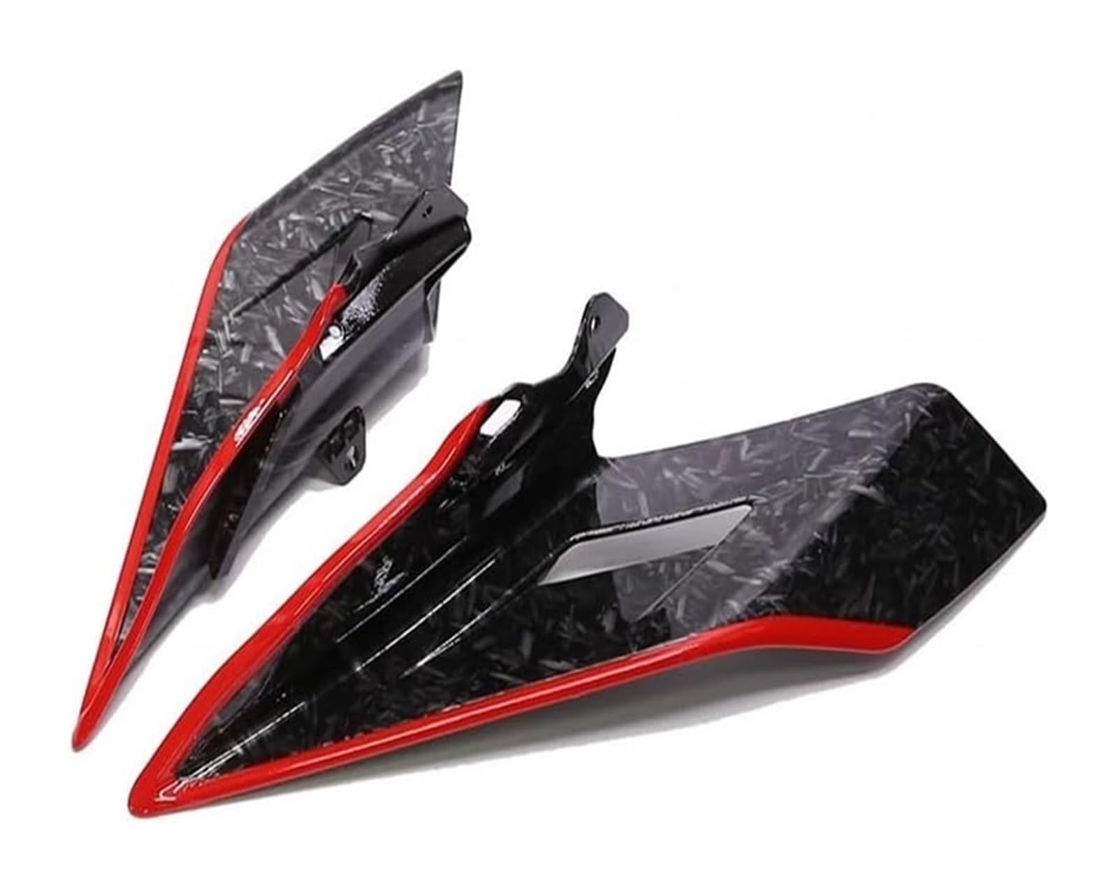 Motorrad-Seitenluftkanal Für CF&Moto 450SR 450 SR 2022 2023 450sr Motorradspiegel Frontverkleidung Winglets Aerodynamische Flügel Seitenflügel Spoilerverkleidung(6) von RORLL