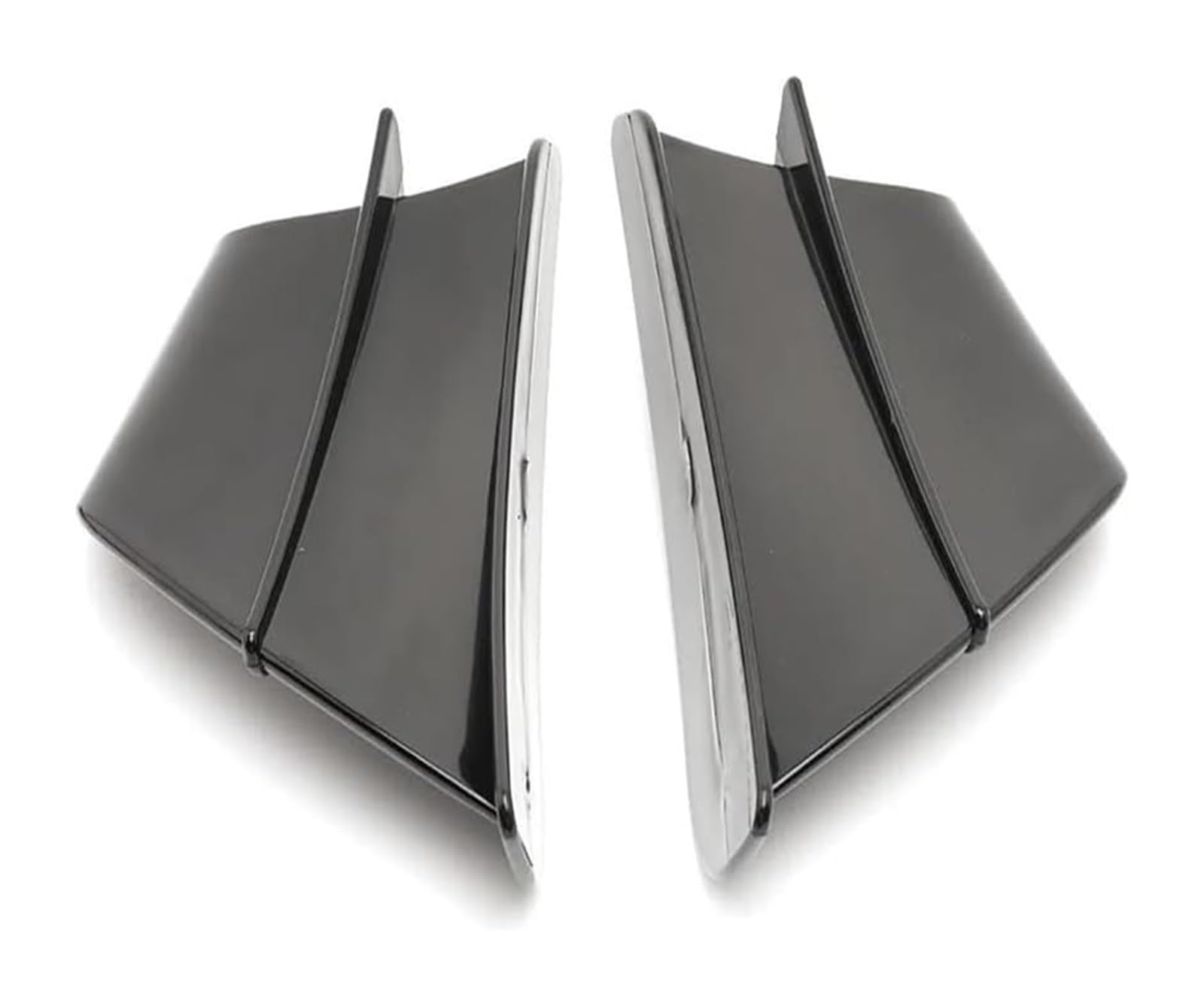 Motorrad-Seitenluftkanal Für Du&Cati 899 959 1198 S 1199 1299 Für Pan&igale R V4 V4S Verkleidung Winglet Aerodynamisches Wing Kit Spoiler Motorradzubehör(Schwarz) von RORLL