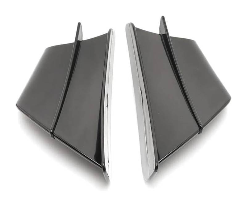 Motorrad-Seitenluftkanal Für Du&Cati 899 959 1198 S 1199 1299 Für Pan&igale R V4 V4S Verkleidung Winglet Aerodynamisches Wing Kit Spoiler Motorradzubehör(Schwarz) von RORLL