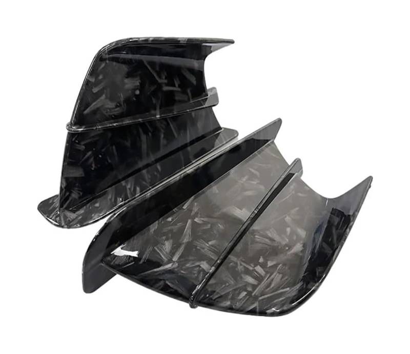 Motorrad-Seitenluftkanal Für R1200GS R1250GS LC ADV S1000R S1000RR S1000XR Universalzubehör Carbon Look Motorrad Winglet Aerodynamischer Spoilerflügel Mit von RORLL