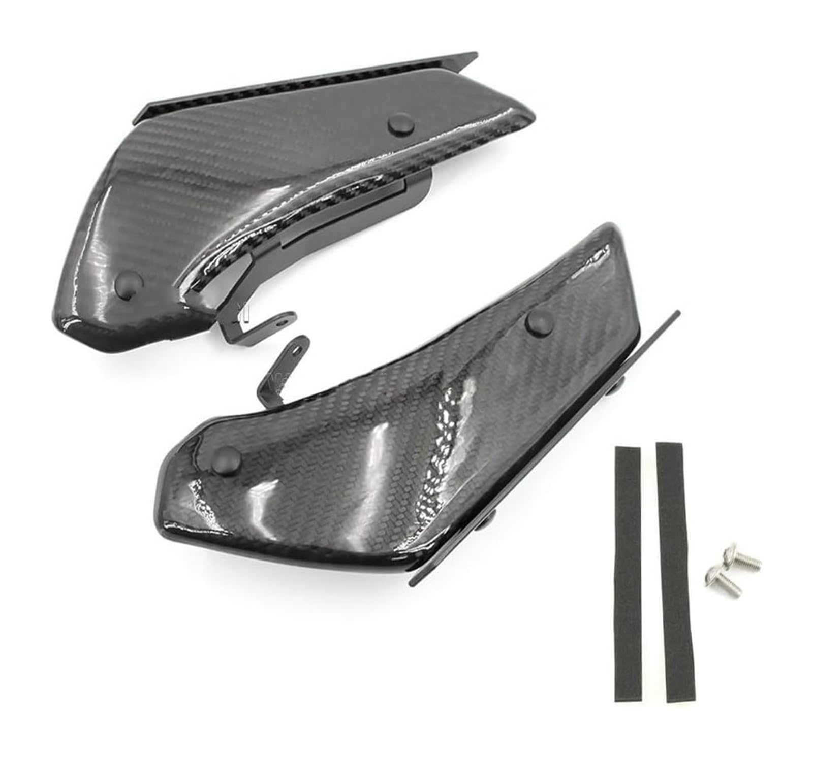 Motorrad-Seitenluftkanal Für S1000RR S1000 S 1000 RR 2020 2021 Motorrad Seite Abtrieb Sport Spoiler Aerodynamische Feste Winglet Verkleidung Flügel Kit von RORLL