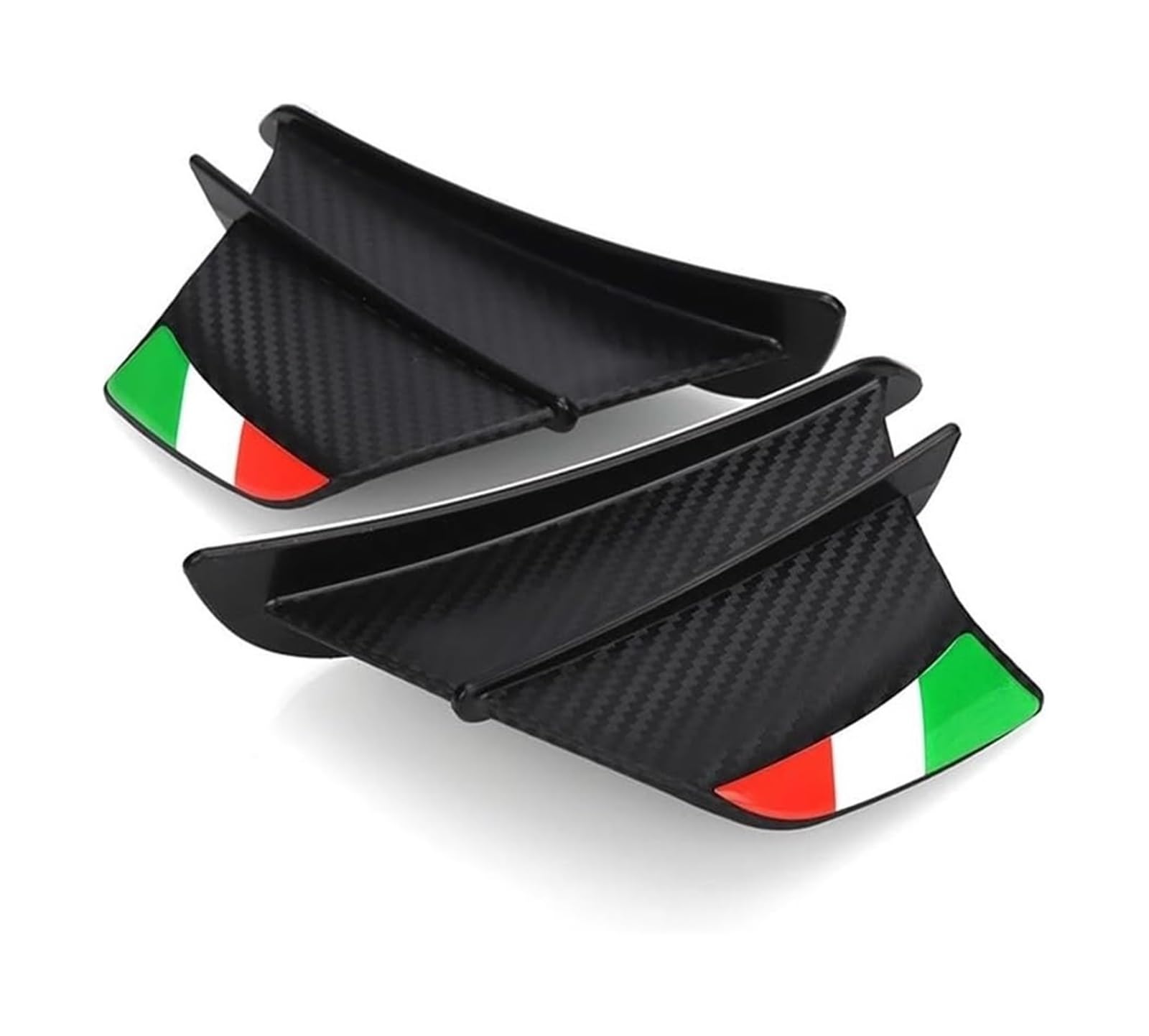 Motorrad-Seitenluftkanal Für S1000RR S1000R S 1000 RR/R 1000R 1000RR Motorrad Spoiler Flügel Aerodynamische Winglet Motorrad Seite Spoiler(Style7) von RORLL